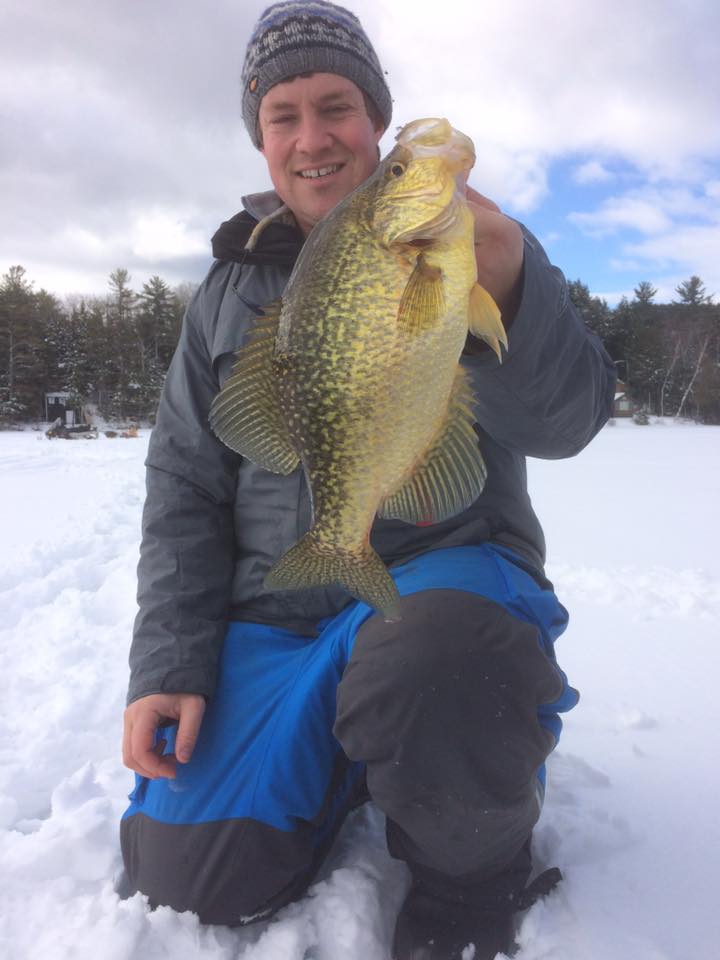 Guided Maine Ice Fishing Trips